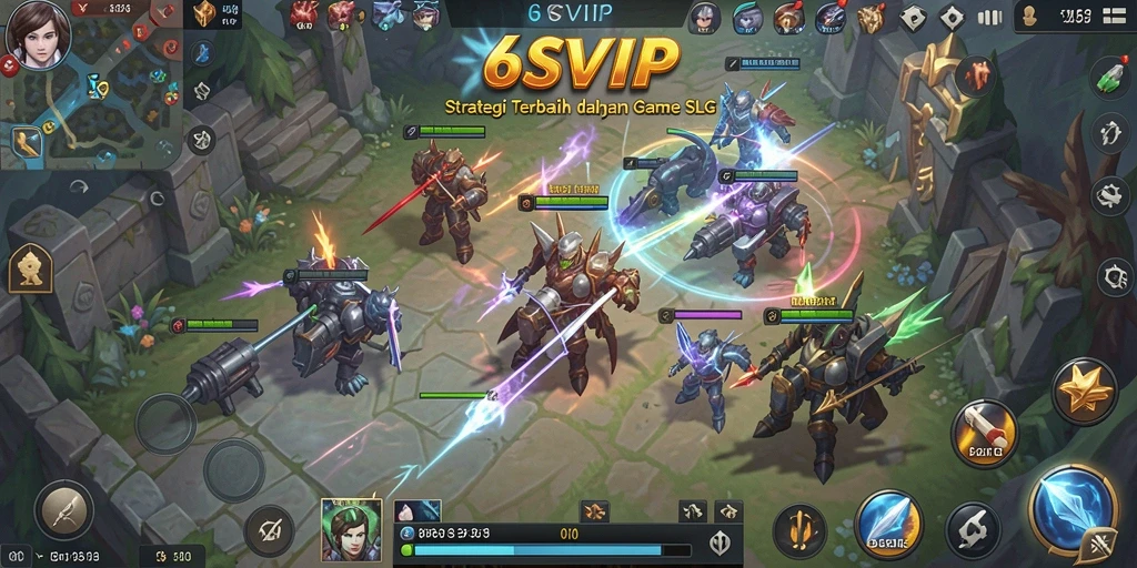 Tampilan gameplay menarik dari 6SVIP yang menantang.
