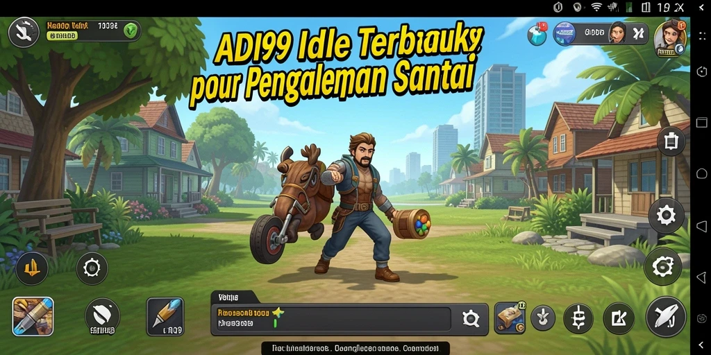 Tampilan gameplay ADI99 yang menarik dan interaktif di dunia Idle.