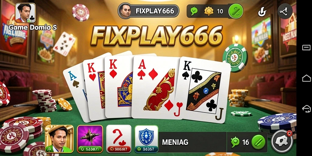 Tampilan gameplay mendebarkan dari FIXPLAY666 yang seru.