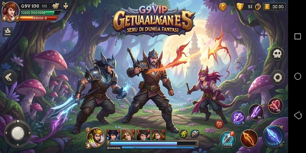 Tampilan gameplay G9VIP yang menarik dan penuh petualangan.