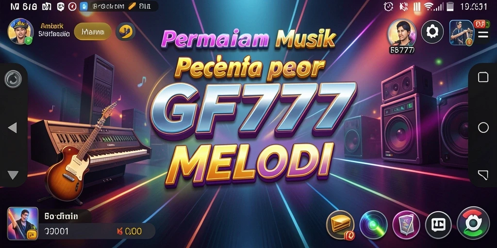 Tampilan gameplay GF777 yang seru dan penuh warna.