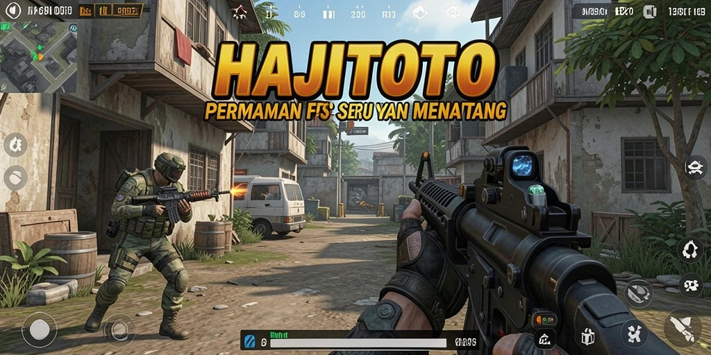 Screenshot utama dari gameplay seru di HAJITOTO.