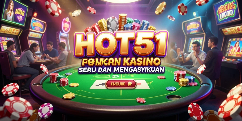 Gameplay Kasino HOT51 yang mendebarkan dan interaktif.