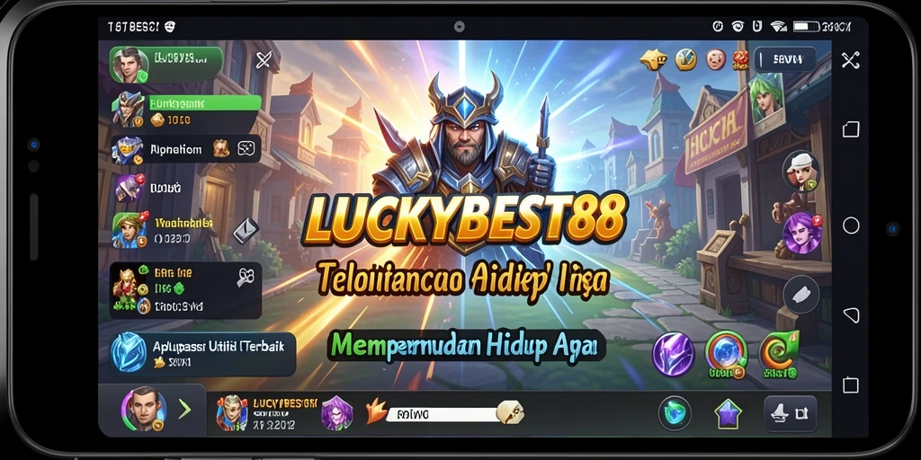 Tampilan intuitif dan efisien dari LUCKYBEST88.