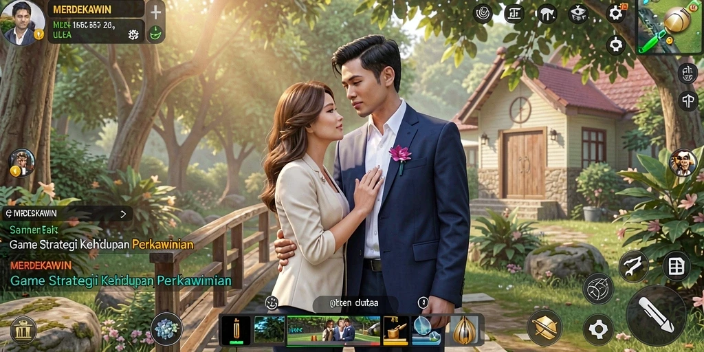 Tampilan gameplay MERDEKAWIN yang menarik dan interaktif.