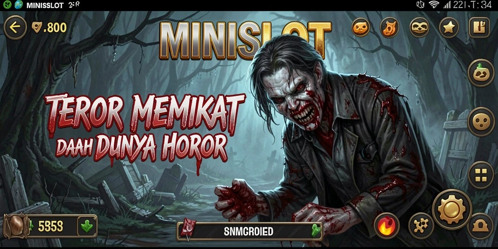 Tangkapan layar menampilkan suasana mencekam dalam gameplay horor.