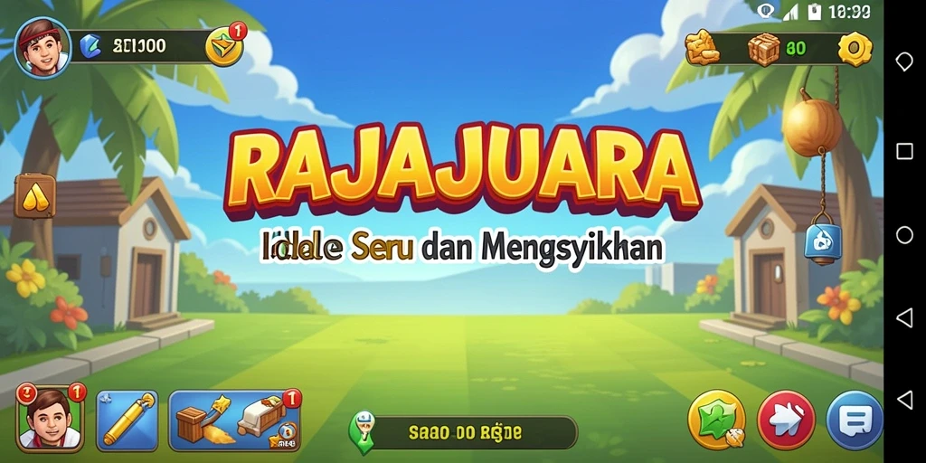 Gameplay RAJAJUARA yang menarik dan penuh tantangan.