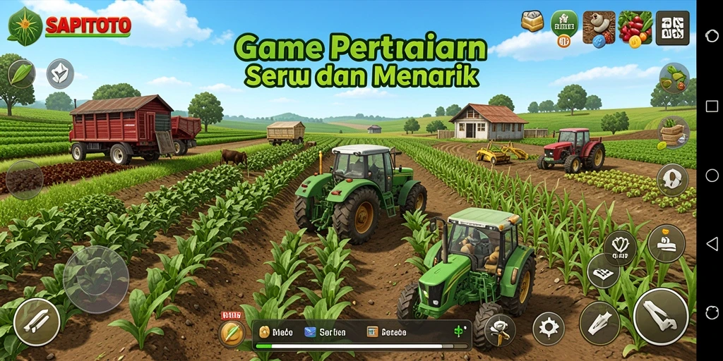 Tampilan gameplay SAPITOTO yang menyenangkan dan interaktif.