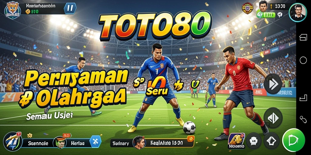 Tampilan gameplay menarik dari TOTO80 yang menunjukkan pengalaman olahraga seru.